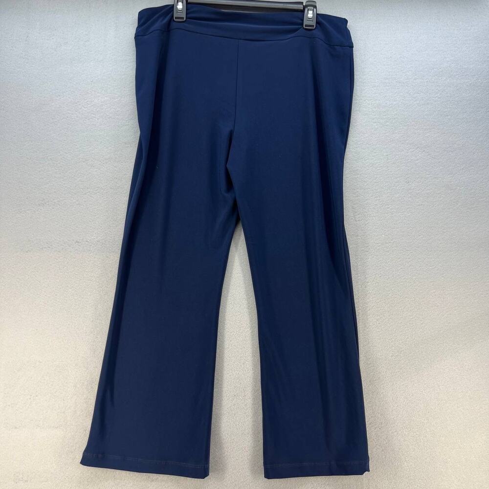 NWOT Lisette Montreal Lis Emma Capri Size Large Navy Blue - Picture 8 of 11